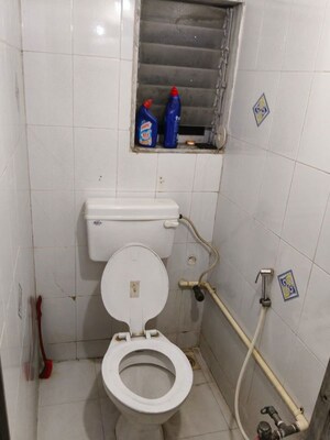 Bathroom in 1 BHK Apartment at Disha CHS Borivali, Borivali West – for Rent
