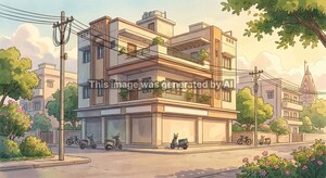  Builder Floor – Exterior View View at Anandpura - for Sale