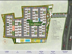Master Plan in 2 BHK Apartment at Avantika The Espino, Chanda Nagar – for Sale