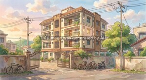  Apartment – Exterior View View at Palsana - for Sale