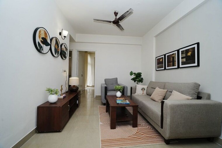Living Room, rof-ananda 2.5 Bedroom 903 Sq.Ft. Apartment In Sector 95 Gurgaon 10744100