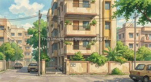  Apartment – Exterior View View at Udhana - for Sale