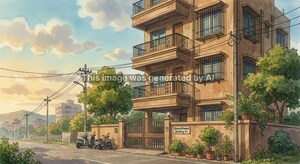  Apartment – Exterior View View at Shirur - for Sale