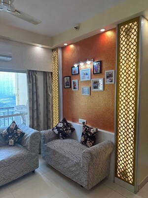 Living Room in 3 BHK Apartment at Aims Golf Avenue II, Sector 75 – for Rent
