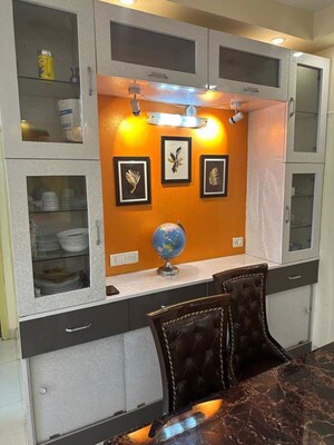 Kitchen in 3 BHK Apartment at Aims Golf Avenue II, Sector 75 – for Rent