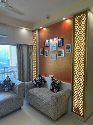 Living Room in 3 BHK Apartment at Aims Golf Avenue II, Sector 75 – for Rent