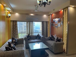 Living Room in 3 BHK Apartment at Aims Golf Avenue II, Sector 75 – for Rent