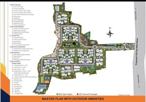 Master Plan in 2 BHK Apartment at Avantika Crisanto, Chanda Nagar – for Sale