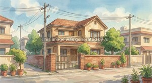  Independent House – Exterior View View at Birmi - for Sale