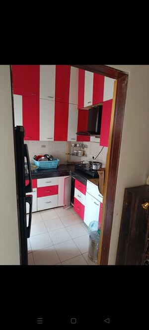 Kitchen in 2 BHK Apartment at Antriksh Golf View - II, Sector 78 – for Rent
