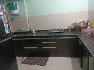 Kitchen in 2 BHK Apartment at Bramha Skycity Apartment, Dhanori – for Rent