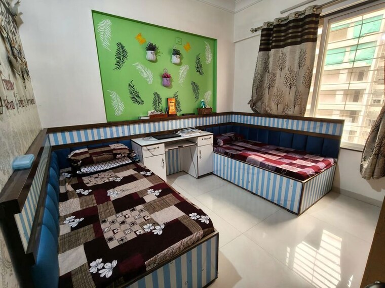 Bedroom, gk-rose-mansion 2 Bedroom 1002 Sq.Ft. Apartment In Punawale Pune 10744242