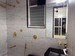 Bathroom in 3 BHK Apartment at Unique K Shire, Punawale – for Sale