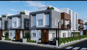 4 BHK Villa – Exterior View View at Elemental Village, Peeranchuruvu - for Sale