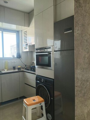Kitchen in 1 BHK Apartment at Hiranandani Highland, Powai – for Rent