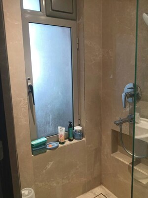 Bathroom in 1 BHK Apartment at Hiranandani Highland, Powai – for Rent