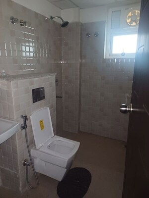 Bathroom in 3 BHK Apartment at Adarsh Panache Heights, Kulhan – for Rent