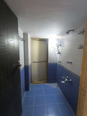 Bathroom in 1 BHK Apartment at Shanti Gardens , Mira Road – for Rent