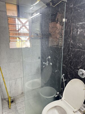 Bathroom in 1 RK Apartment at Ganga Orchad Phase II, Mundhwa – for Rent
