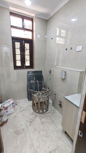 Bathroom in 2 BHK Builder Floor at Malviya Nagar – for Rent