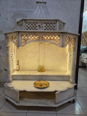 Bathroom in 3 BHK Apartment at Emenox Brave Hearts, Raj Nagar Extension – for Rent