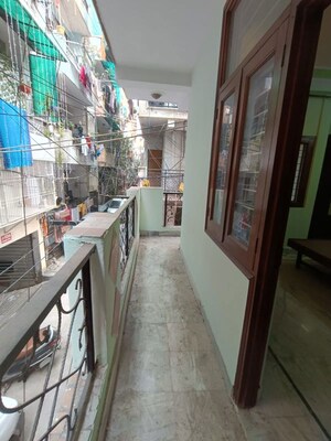 Balcony in 2 BHK Builder Floor at Khirki Extension – for Rent