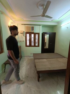 Living Room in 2 BHK Builder Floor at Khirki Extension – for Rent