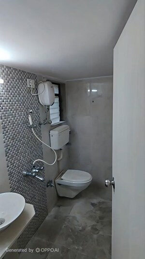 Bathroom in 2 BHK Apartment at Surya Kirti Tower, Virar West – for Rent