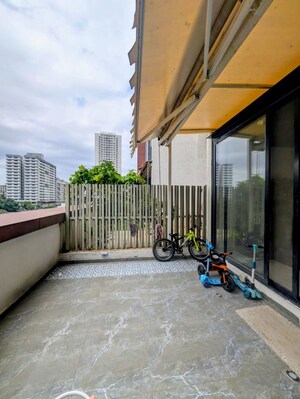 Balcony in 2 BHK Apartment at Duville Riverdale Heights, Kharadi – for Rent