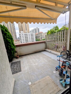 Balcony in 2 BHK Apartment at Duville Riverdale Heights, Kharadi – for Rent