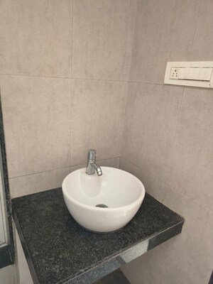 Bathroom in 1 BHK Apartment at Strawberry The Address, Mira Road East – for Rent