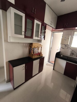 Kitchen in 2 BHK Apartment at Sai Life Style, Dhanori – for Rent