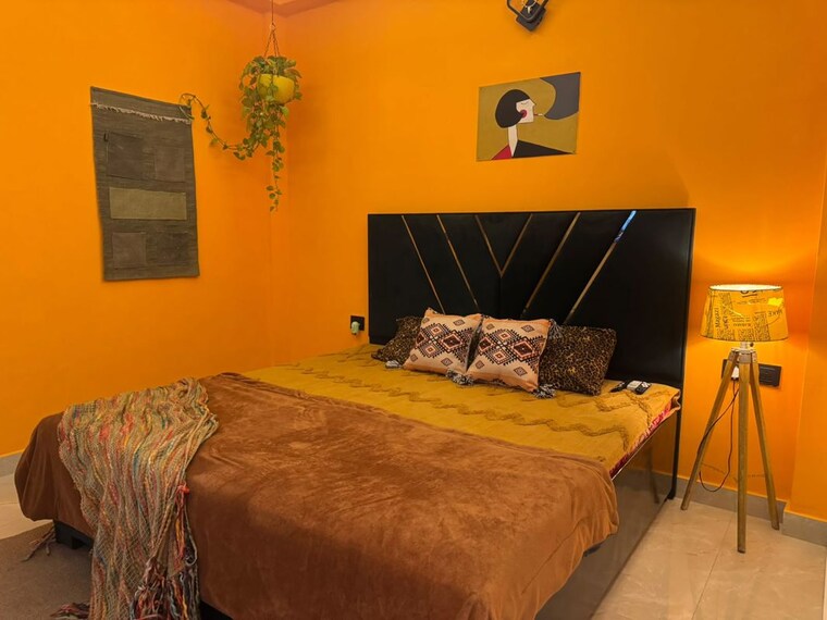 Bedroom, saket 1 Bedroom 550 Sq.Ft. Independent House In Saket Delhi 10744378
