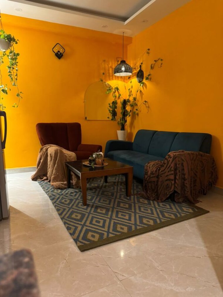 Living Room, saket 1 Bedroom 550 Sq.Ft. Independent House In Saket Delhi 10744378