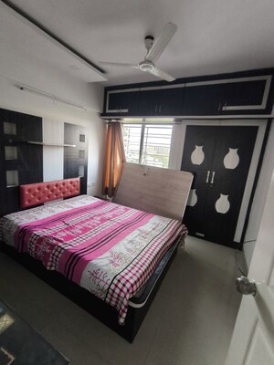 Bedroom in 2 BHK Apartment at Shreeyash Shree Woods, Dhanori – for Rent