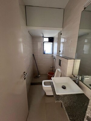 Bathroom in 3 BHK Apartment at S Raheja Fairfield, Santacruz West – for Sale