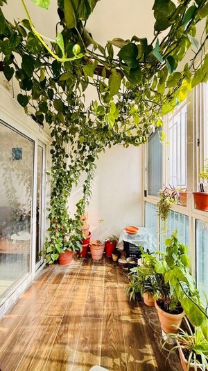 Balcony in 2 BHK Apartment at My Home Avatar, Gachibowli – for Sale