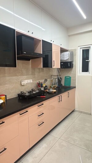 Kitchen in 2 BHK Apartment at Rajapushpa Provincia, Narsingi – for Rent