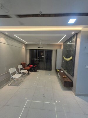 Living Room in 2 BHK Apartment at Mahape – for Rent