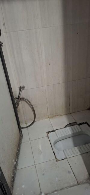 Bathroom in 1 BHK Apartment at Rabale – for Rent