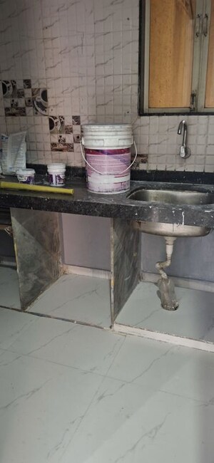 Kitchen in 1 BHK Apartment at Rabale – for Rent