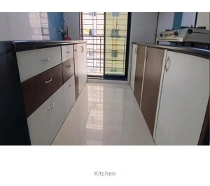 Kitchen in 3 BHK Apartment at Mahape – for Sale