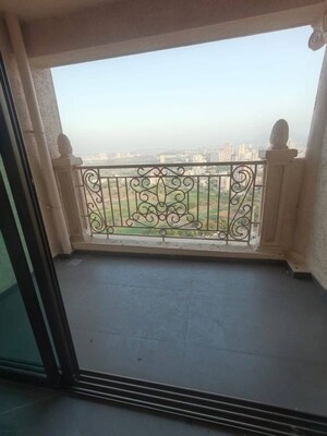 Balcony in 1 BHK Apartment at Regency Anantam, Dombivli East – for Rent