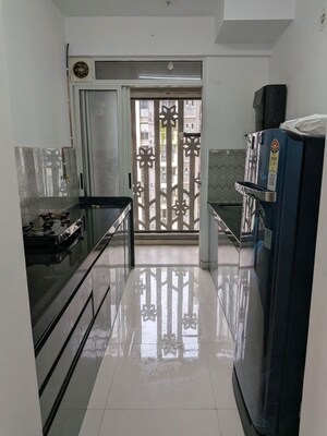 Kitchen in 1 BHK Apartment at Dombivli East – for Rent