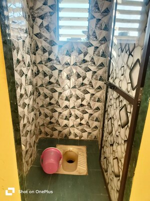 Bathroom in 1 BHK Apartment at Ghansoli Sector 21 – for Rent
