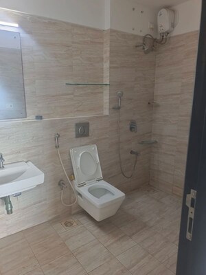 Bathroom in 2 BHK Apartment at Kanakia Levels, Malad East – for Rent
