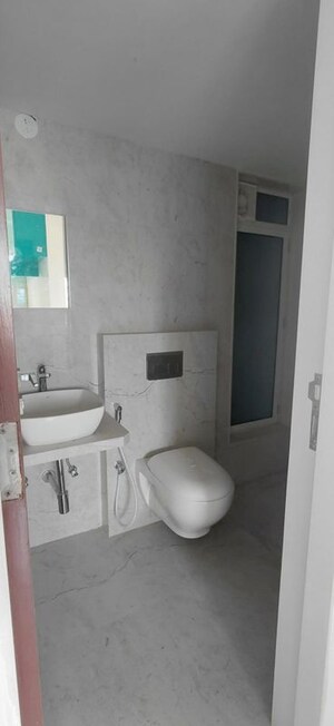 Bathroom in 2 BHK Apartment at Shreeji Plaza, Malad West – for Rent