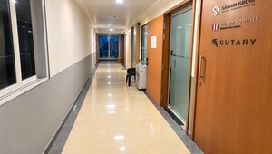 Building Lobby in  Office Space at Kamdhenu 23 West, T.T.C. Industrial Area – for Rent
