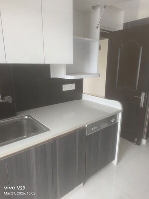 Kitchen in 4 BHK Apartment at Paras Quartier, Gwal Pahari – for Rent