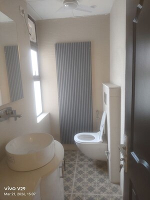 Bathroom in 4 BHK Apartment at Paras Quartier, Gwal Pahari – for Rent